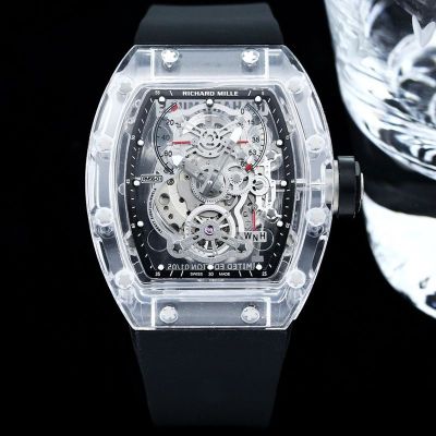 Richard Mille Replica Swiss RM56-01 Acrylic glass case diameter 43mm watch